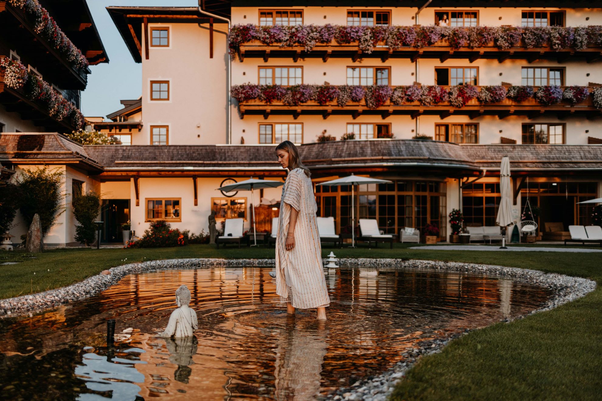 Wie im European Ayurveda® setzt auch das Kneippen auf Heilung im Einklang mit der Natur.