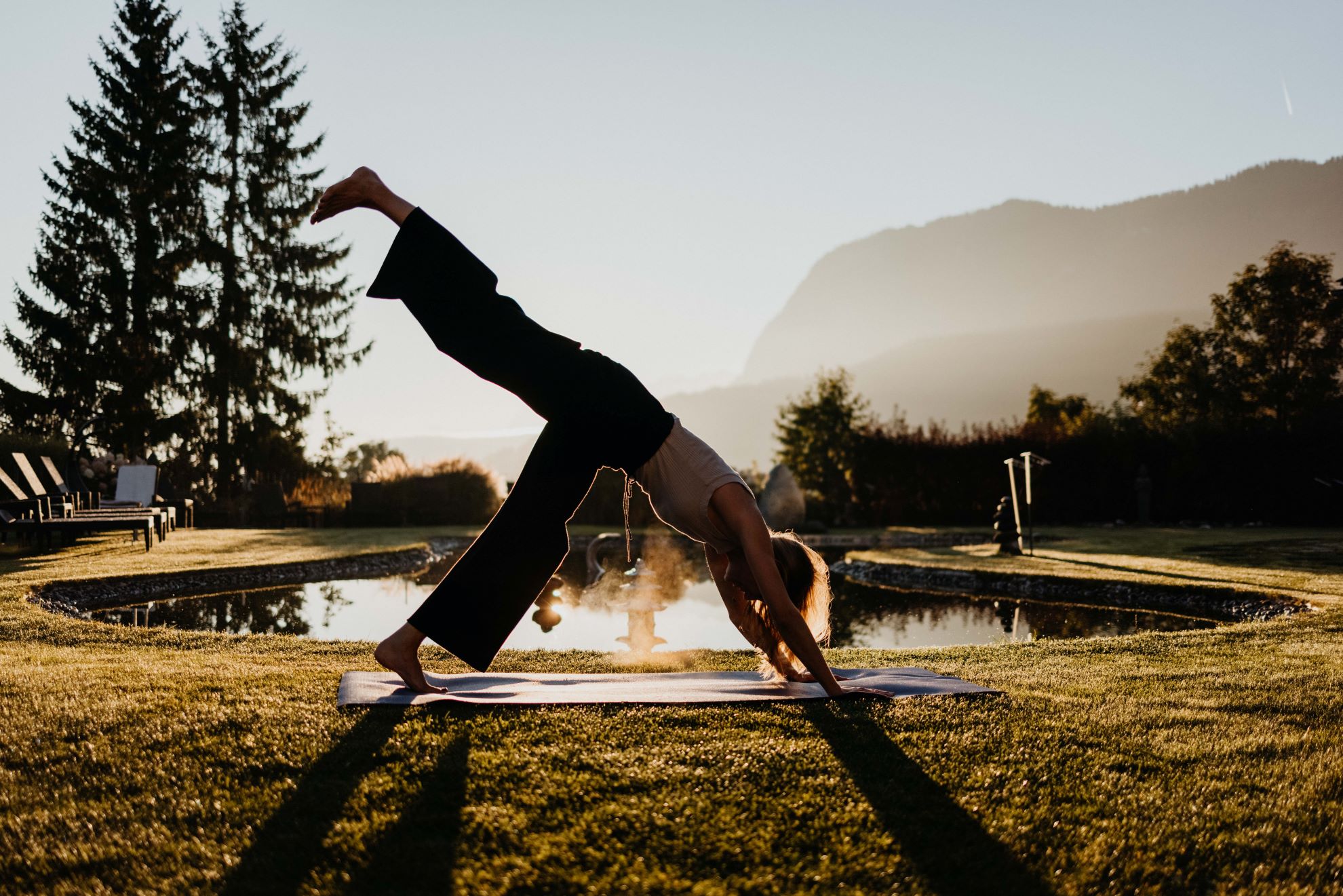 Beim Vinyasa Yoga bleibst Du immer im Flow.