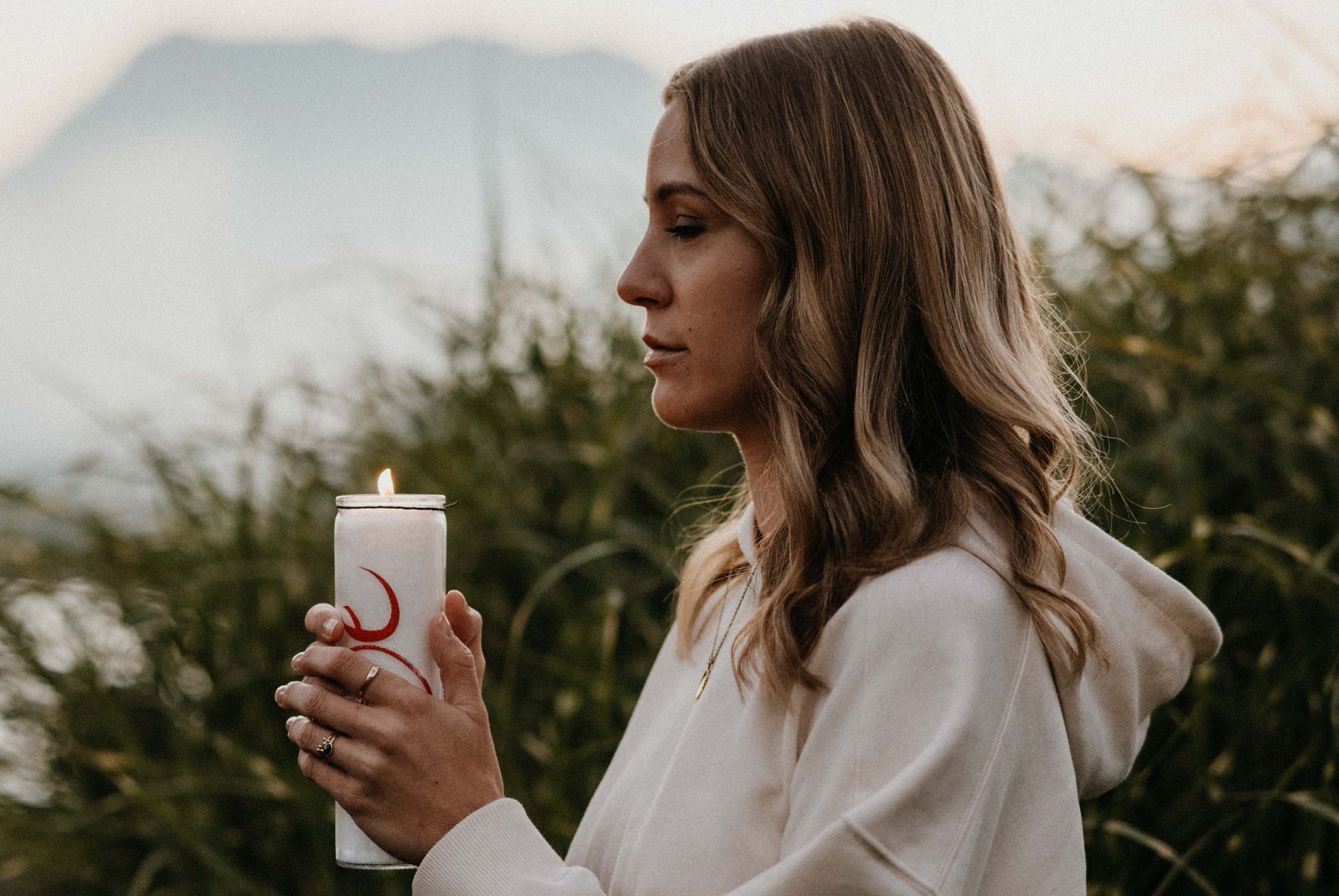Eine Meditation ist gut für die Psyche.