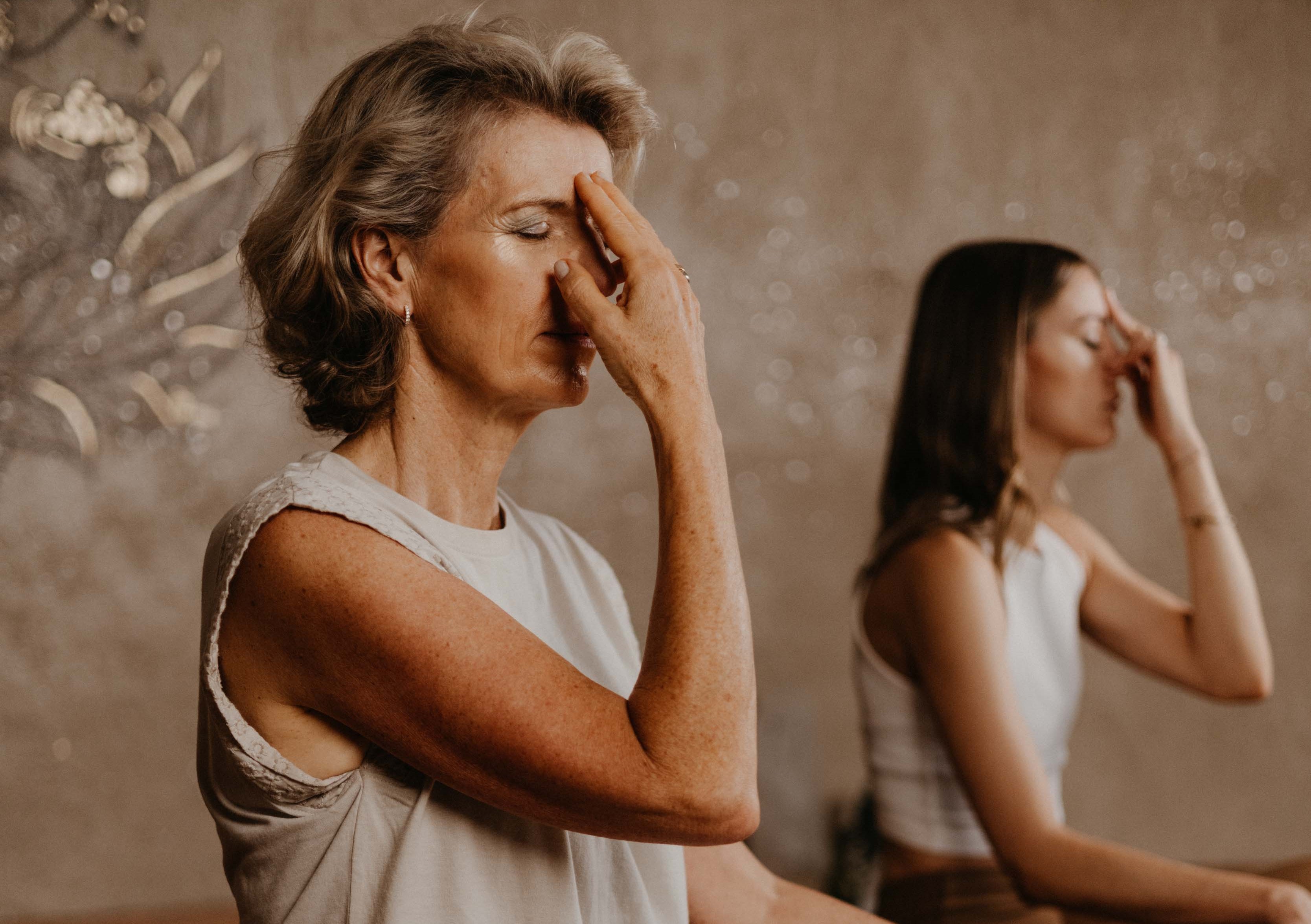 Breathing exercise for inner strength